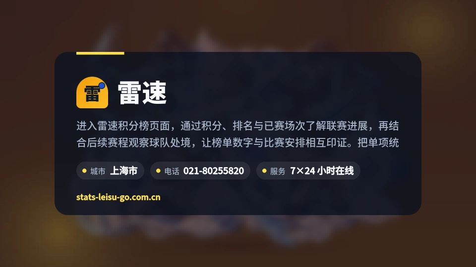雷速简介